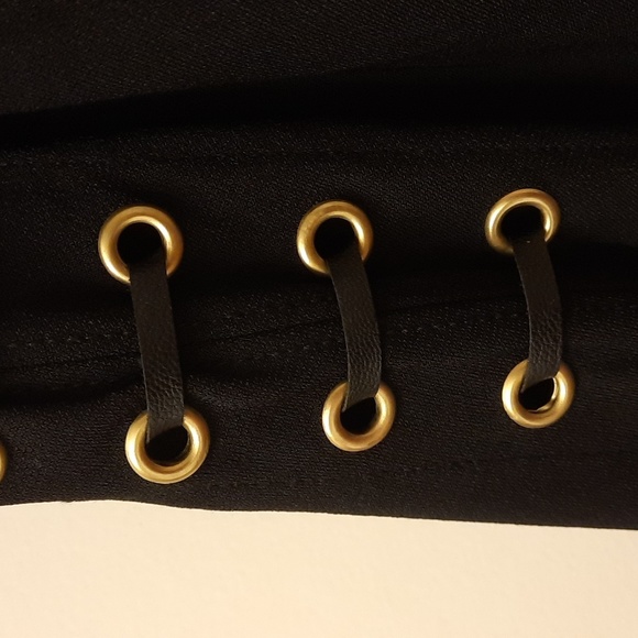 NWT, Carmen Marc Valvo Cold Shoulder Cut and Sew Dress - Picture 7 of 13